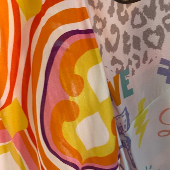 John Mark Multicolor Swirl Button-Up Shirt SZ 1X NWT - Picture 5 of 7